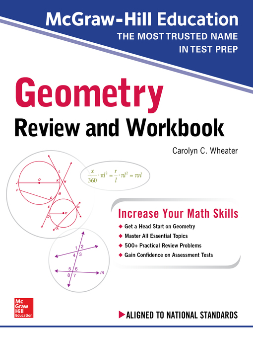 Title details for McGraw-Hill Education Geometry Review and Workbook by Carolyn Wheater - Wait list